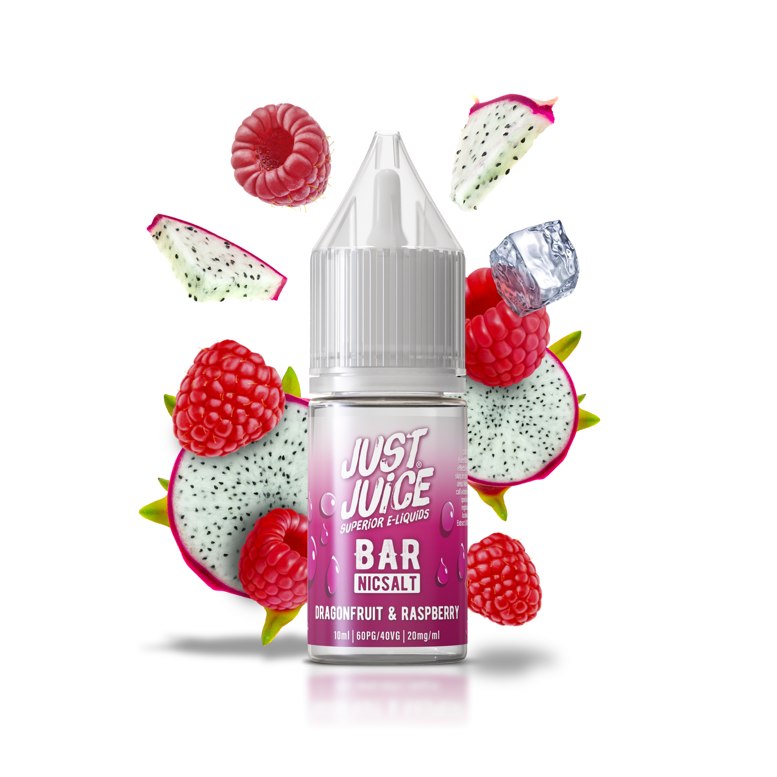 BAR NICSALT Dragonfruit & Raspberry 20mg UK Raspberry & Dragonfruit - Image 1