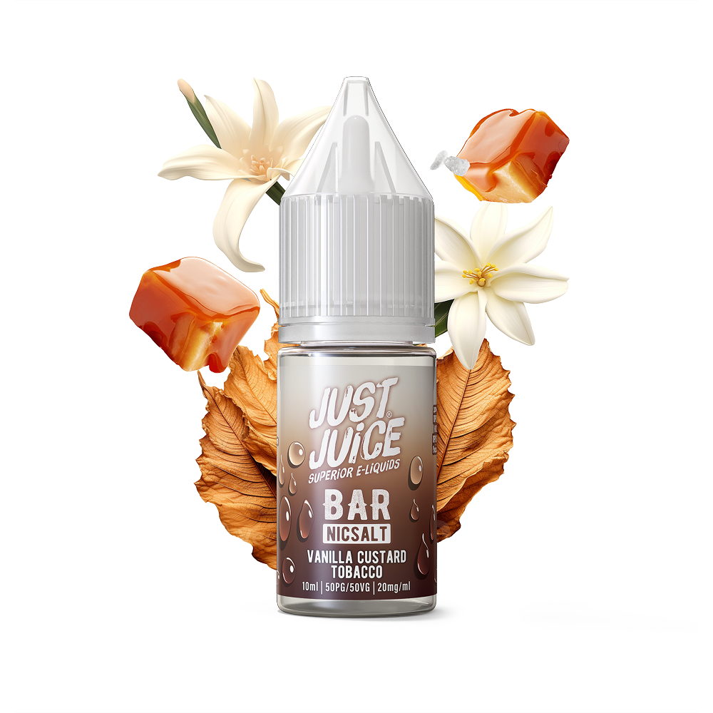 Just Juice BAR Vanilla Custard Tobacco Vanilla Custard Tobacco - Image 1